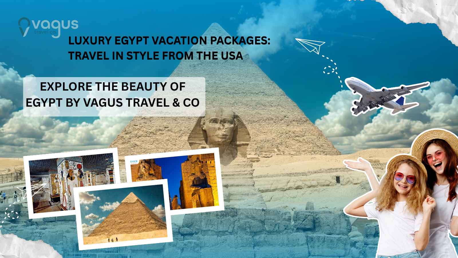 Luxury Egypt Vacation Packages: Travel in Style from the USA . banner