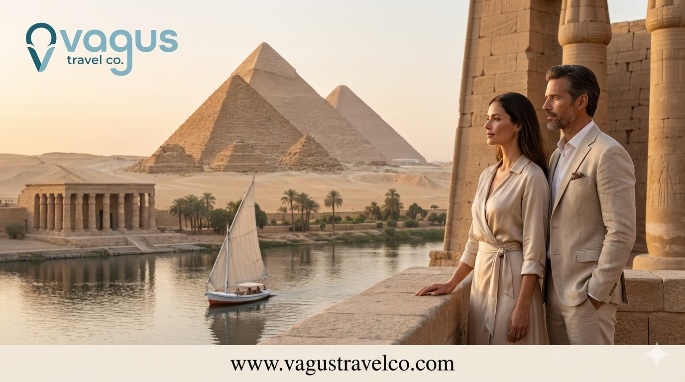 باقة رويال إيجيبت: مغامرة فاخرة عبر عجائب خالدة