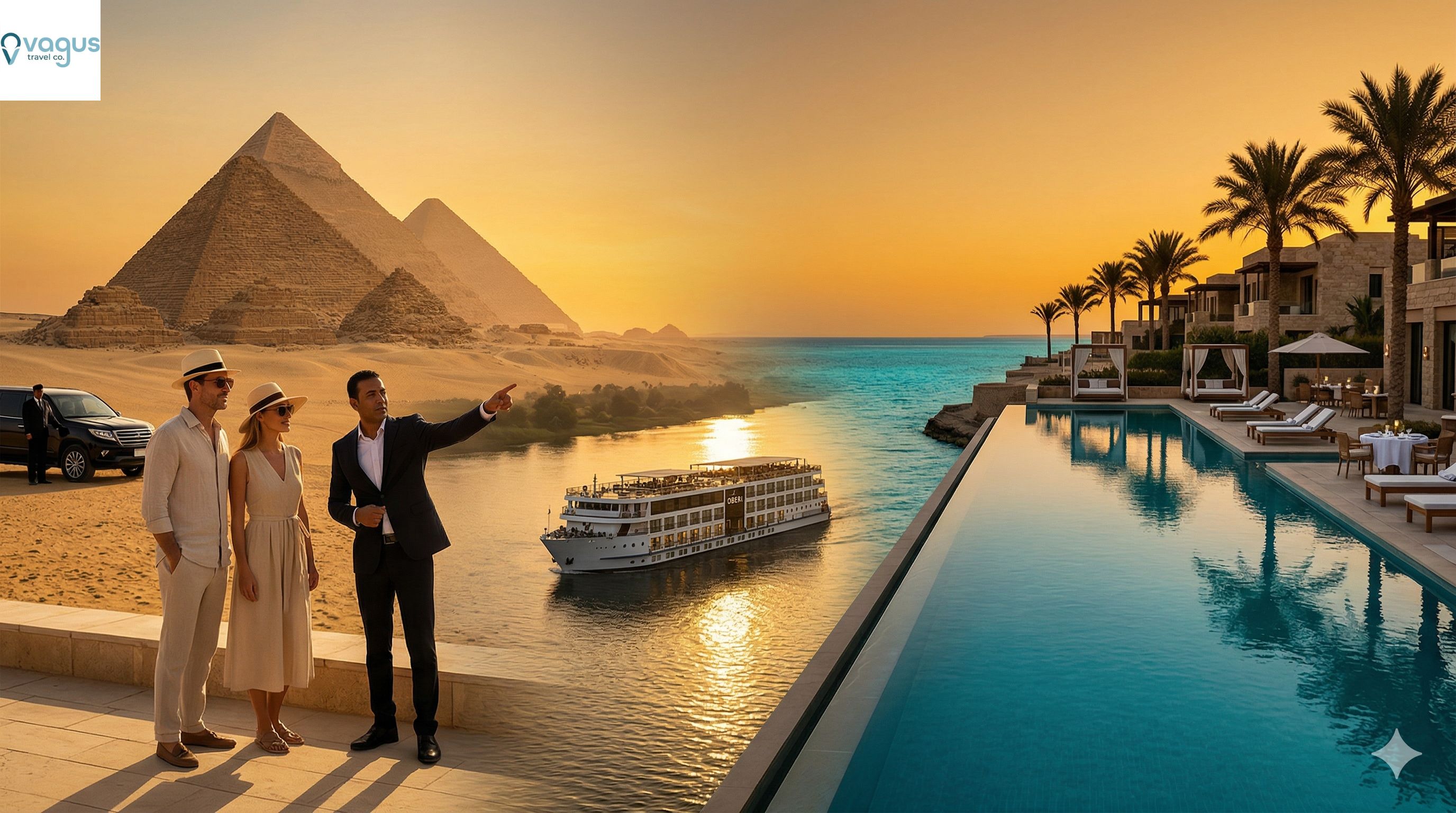 Luxury Egypt itinerary starting in Cairo by Vagus Travel Co