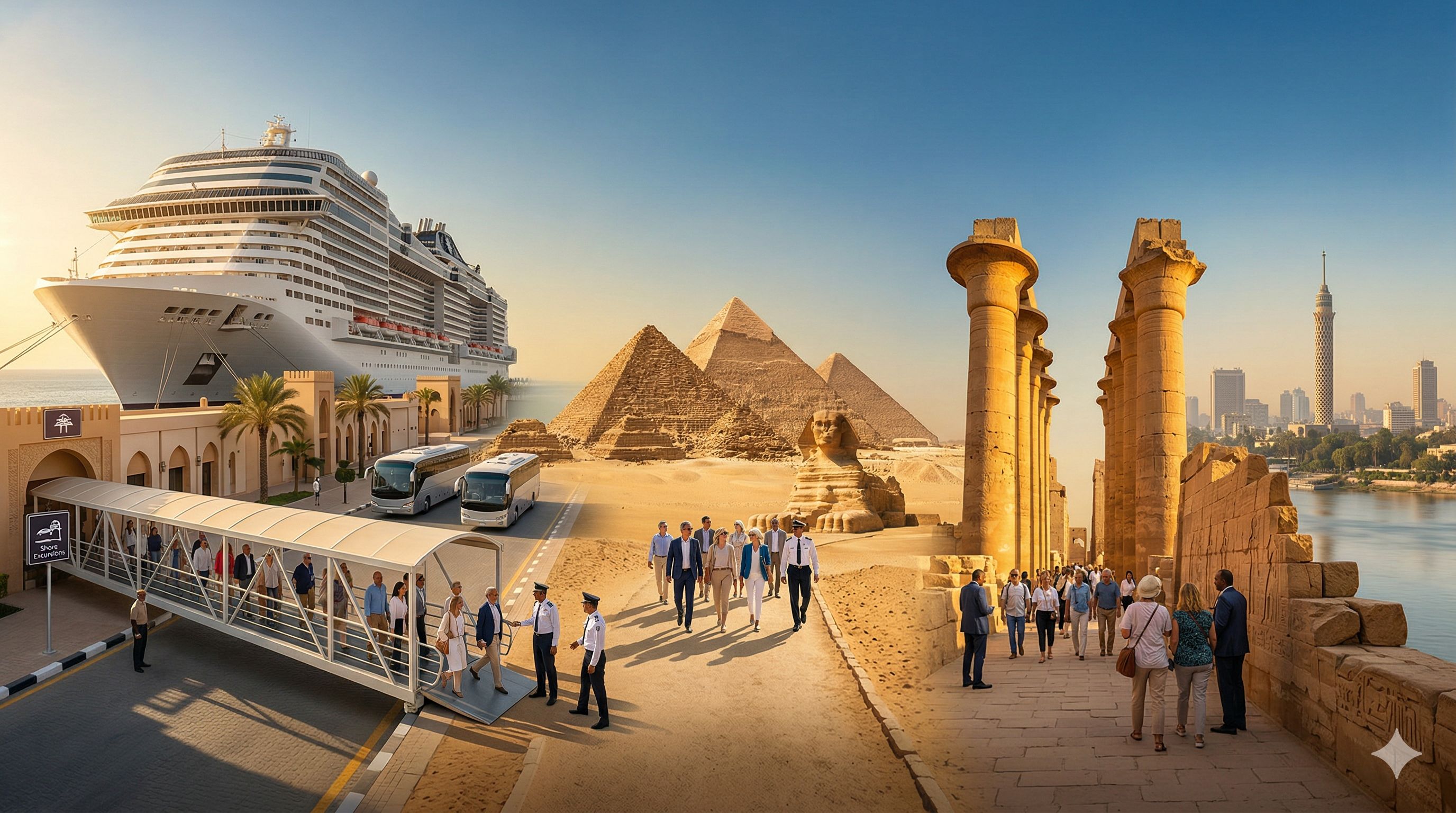 Egypt's Ports Tours . banner
