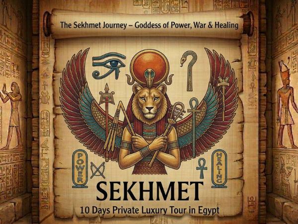 The Sekhmet Journey – Goddess of Power, War & Healing 10 Days Private Luxury Tour in Egypt