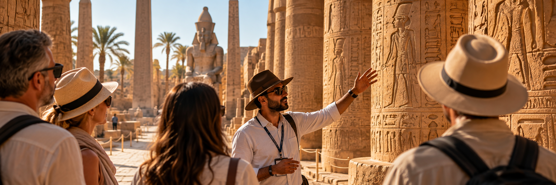 مرشدون سياحيون محترفون في مصر