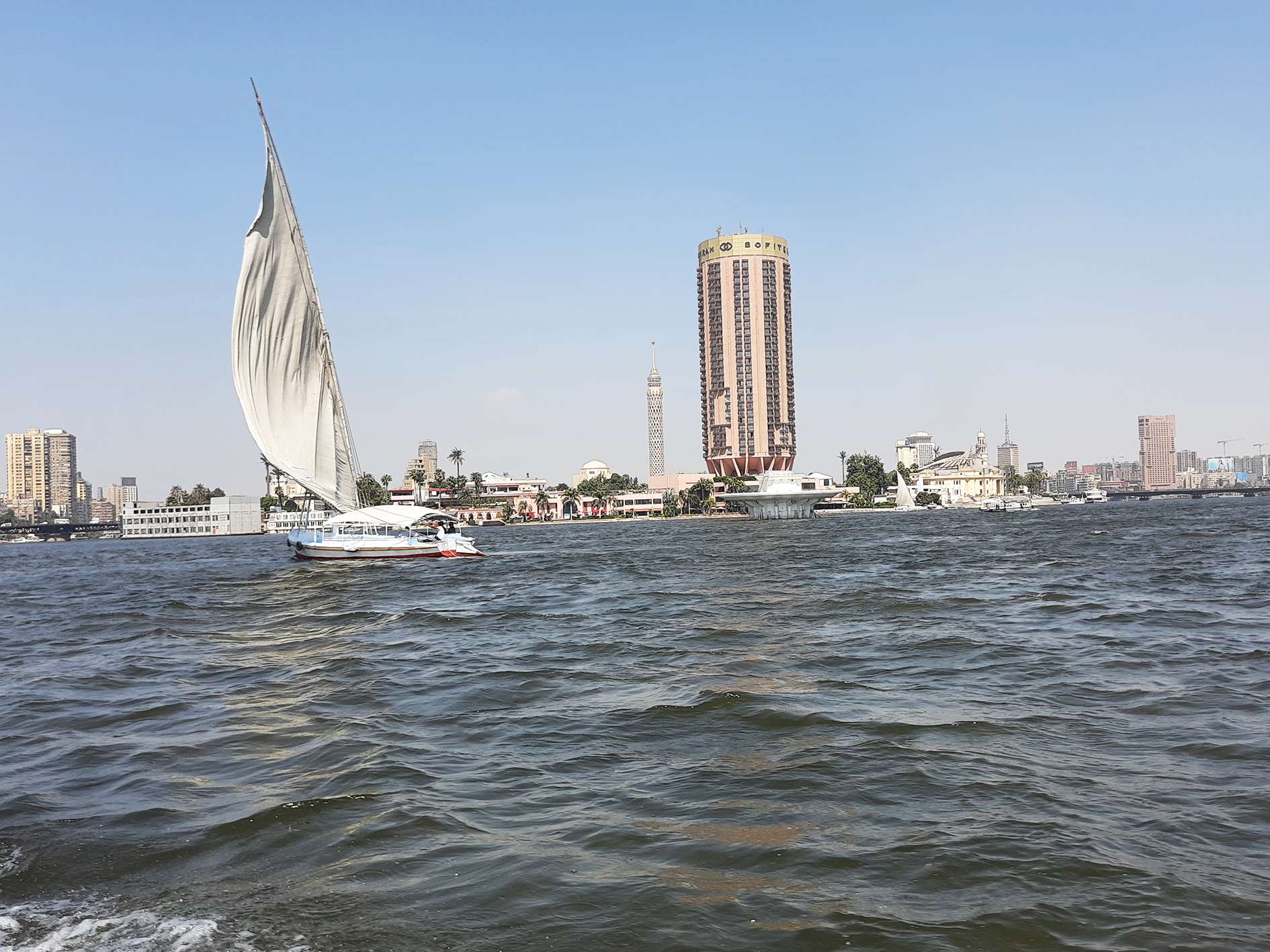 Felucca rides in the Nile River.