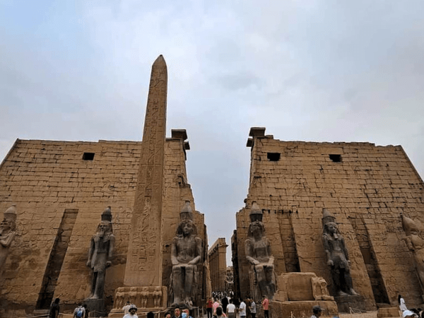 Visiting Luxor Temple
