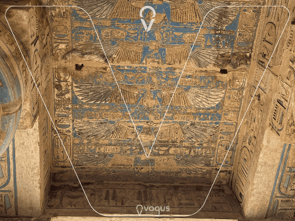 Visita al tempio di Medinet Habu.