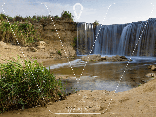 The Visit to Wadi El Rayan Waterfalls. 