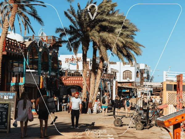 Caminar durante una hora en Old Sharm